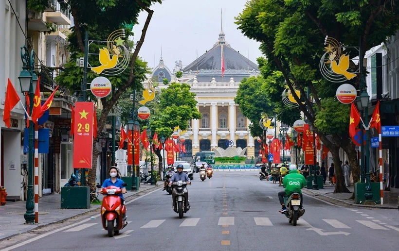 Un coin de la capitale de Hanoï. Photo: VNA