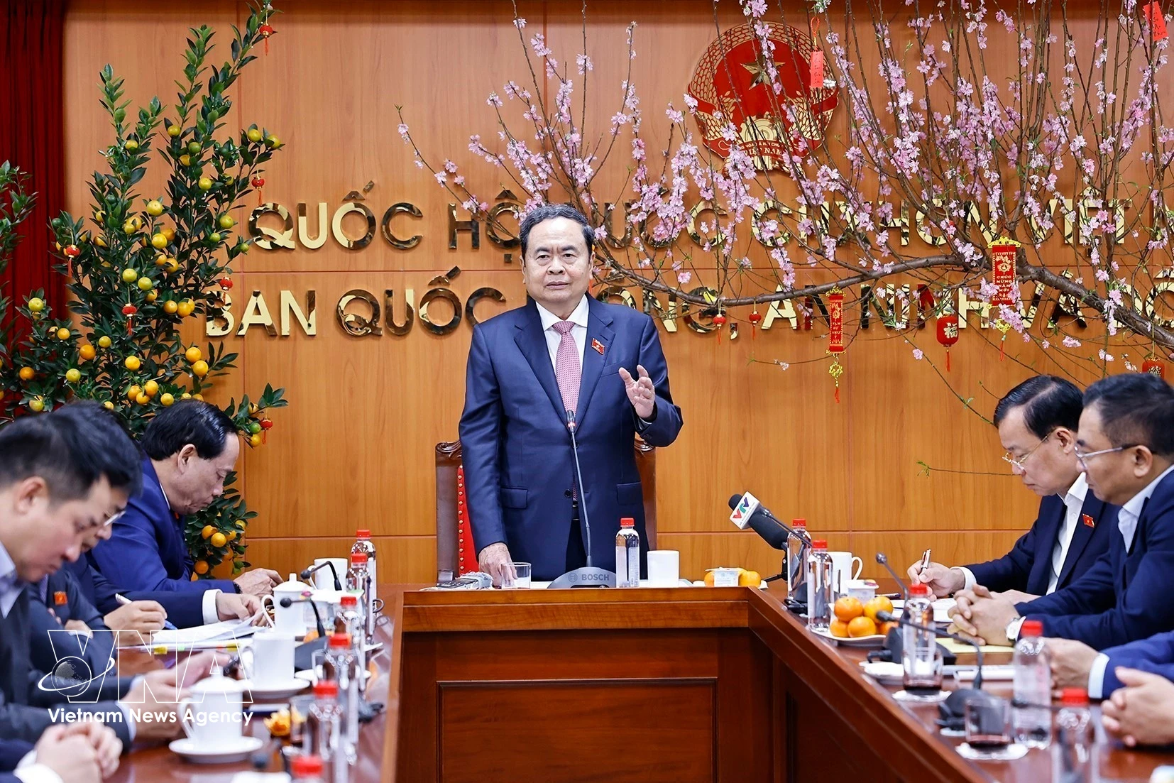 Le président de l'Assemblée nationale Trân Thanh Mân. Photo: VNA