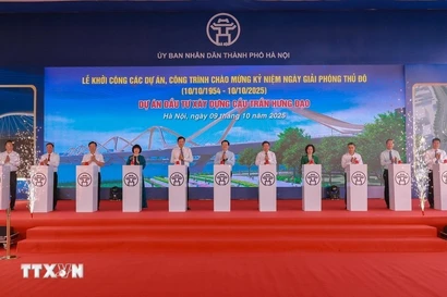 Hanoï lance le chantier du pont Trân Hung Dao
