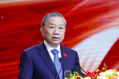 Le secrétaire général du Comité central du Parti communiste du Vietnam, To Lam. Photo: VNA