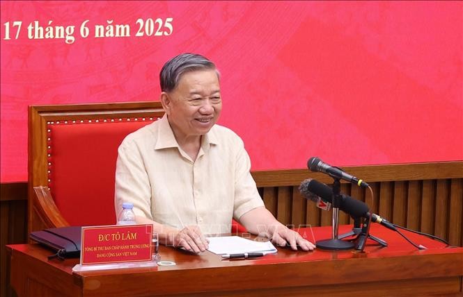 Le secrétaire général du Parti communiste du Vietnam To Lam. Photo : VNA