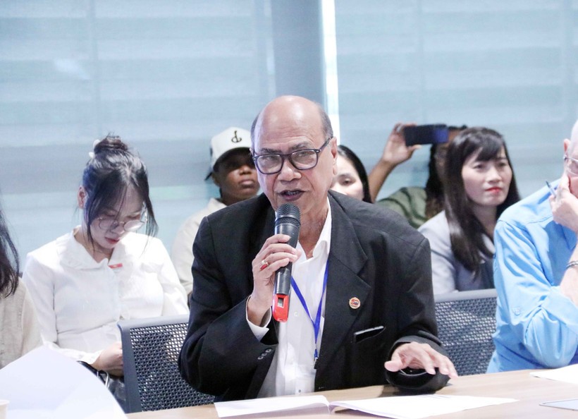 Pallab Sengupta, président du Conseil mondial de la paix. Photo: VNA