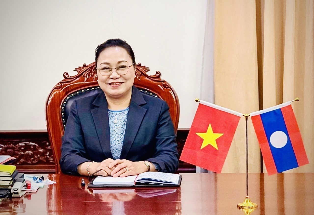 L’ambassadrice du Laos au Vietnam, Khamphao Ernthavanh. Photo: VNA