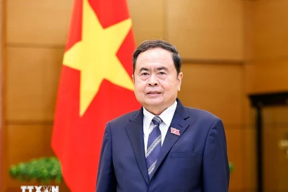 Le président de l'Assemblée nationale, Trân Thanh Mân. Photo: VNA