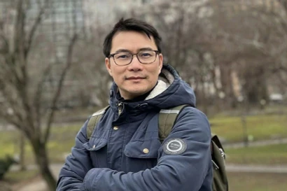 Le docteur Ung Quoc Hung, ingénieur en chef chez le groupe français Setec Nucléaire et vice-président du Réseau des experts vietnamiens en énergie nucléaire à l’étranger (VietNuc). Photo: VNA