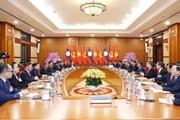 Panorama de l'entretien. Photo : VNA