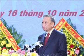 Le secrétaire général Tô Lâm s'exprime. Photo: VNA