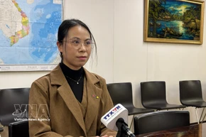 Do Thi Minh Phuong, secrétaire générale de l’Union des associations des Vietnamiens au Japon. Photo: VNA