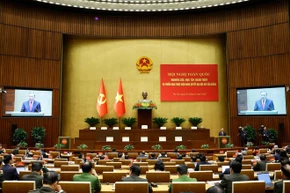 Le secrétaire général To Lam s'exprime. Photo: VNA