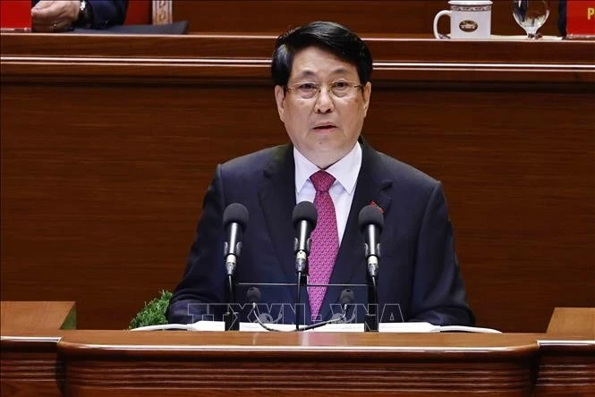 Luong Cuong, membre du Bureau politique et président de la République. Photo: VNA