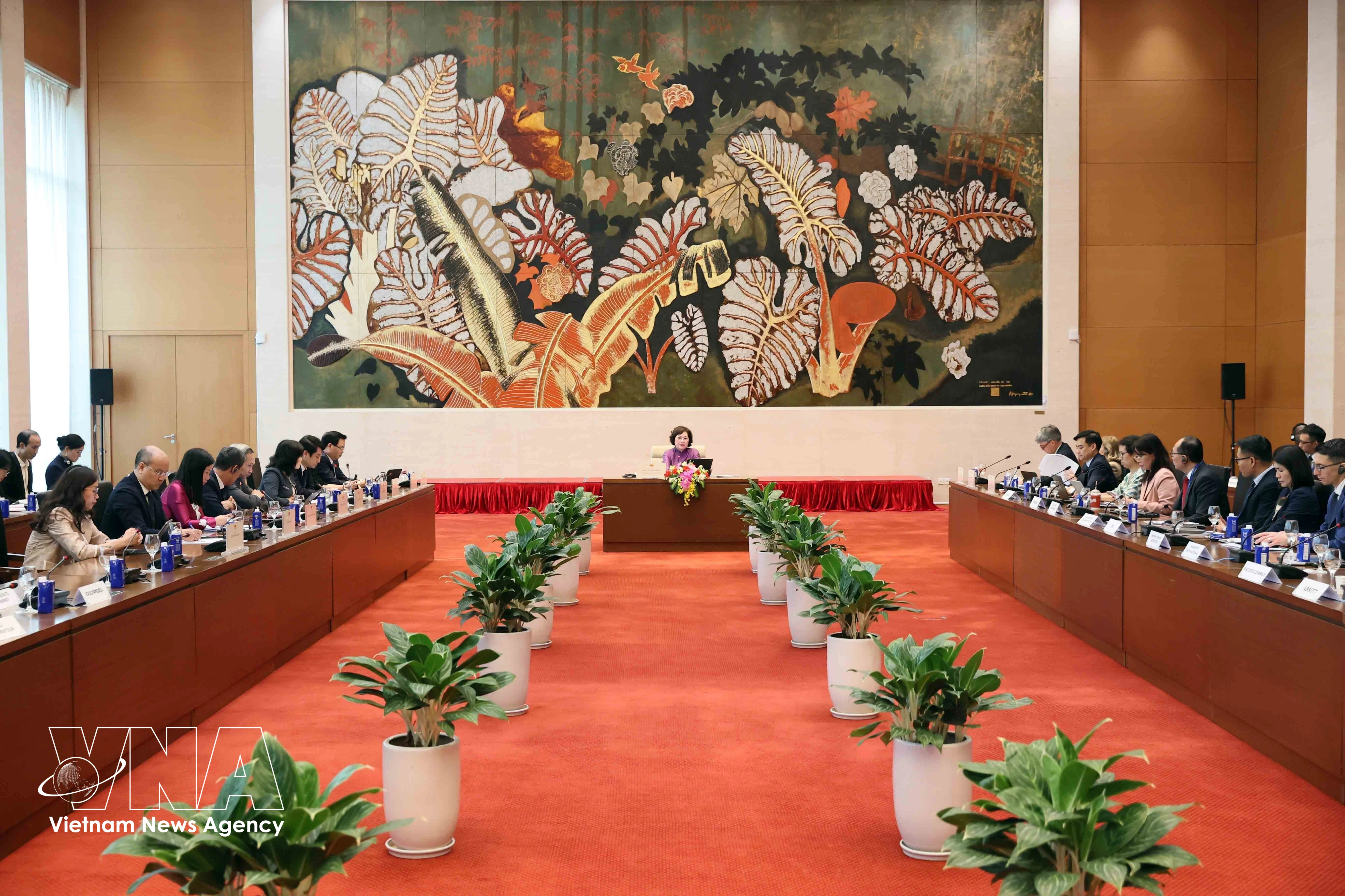 Panorama de la rencontre. Photo: VNA