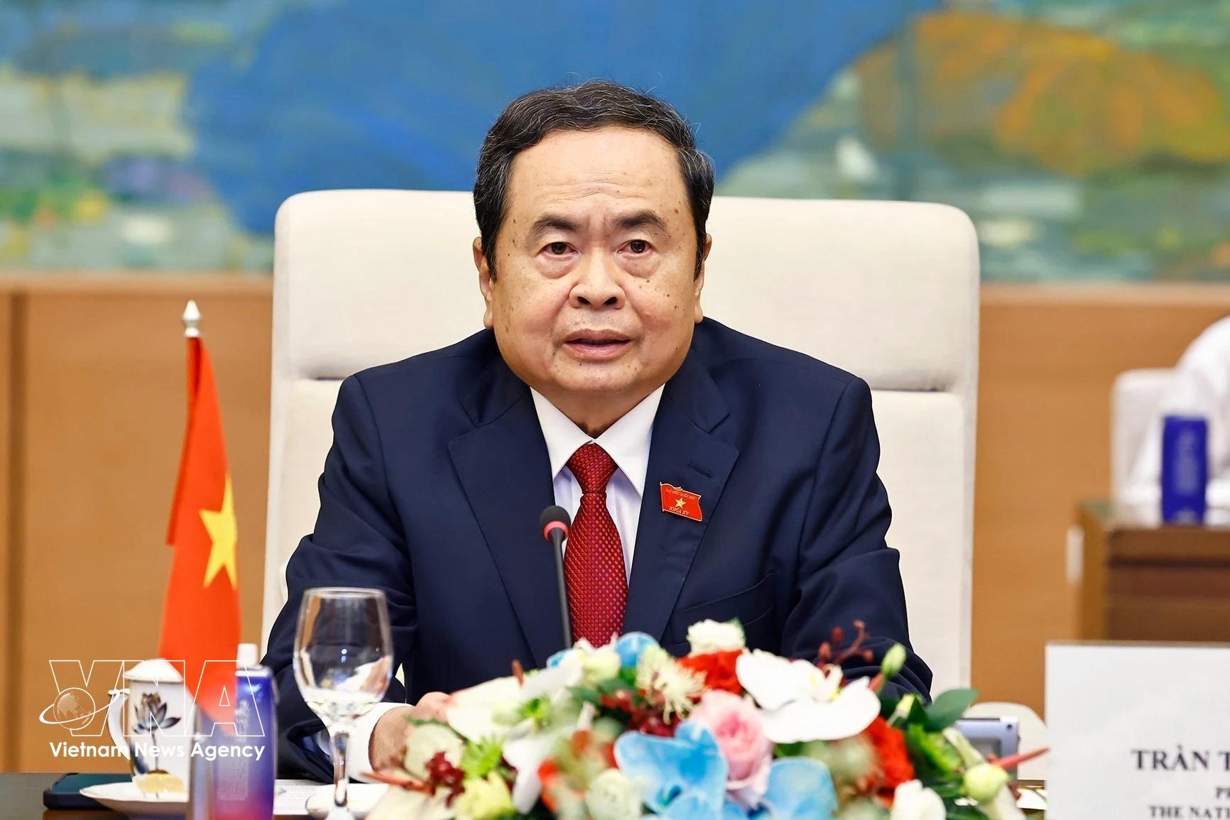 Le président de l'AN Tran Thanh Man. Photo: VNA