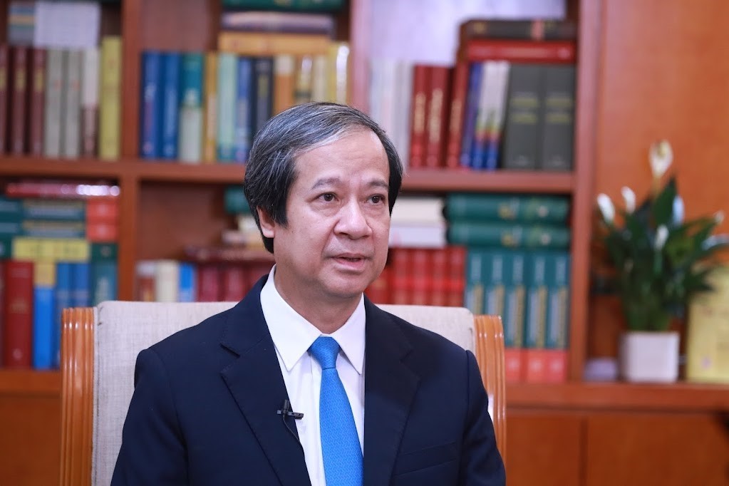 Le ministre de l’Éducation et de la Formation, Nguyen Kim Son. Photo: VNA