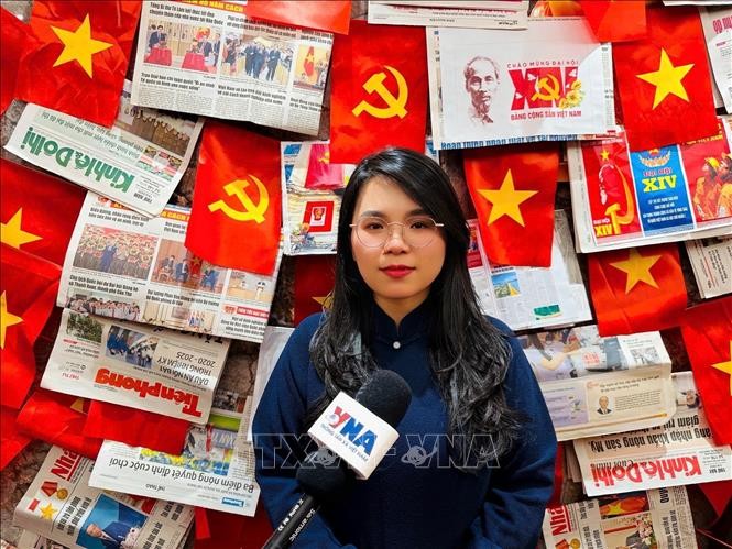 La Dre Le Thi Quynh Hoa, chercheuse postdoctorale à l’Université municipale de Hong Kong. Photo: VNA