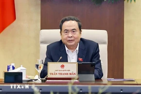 Le président de l’Assemblée nationale, Tran Thanh Man. Photo: VNA