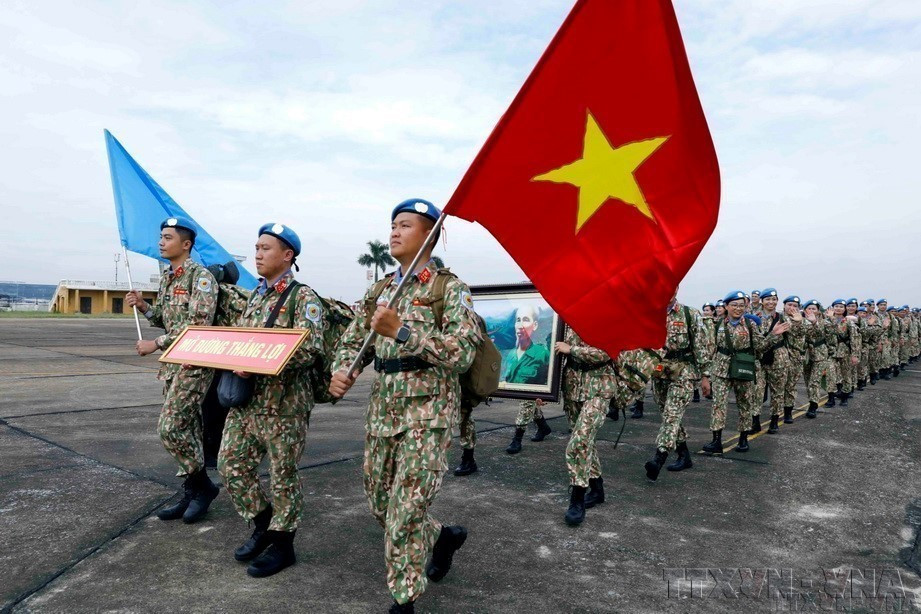 L’unité de génie n°2 part en mission de maintien de la paix des Nations Unies au sein de la MINUS (UNISFA), dans la région d’Abyei. Photo : VNA anh-1-avatar-1.jpg