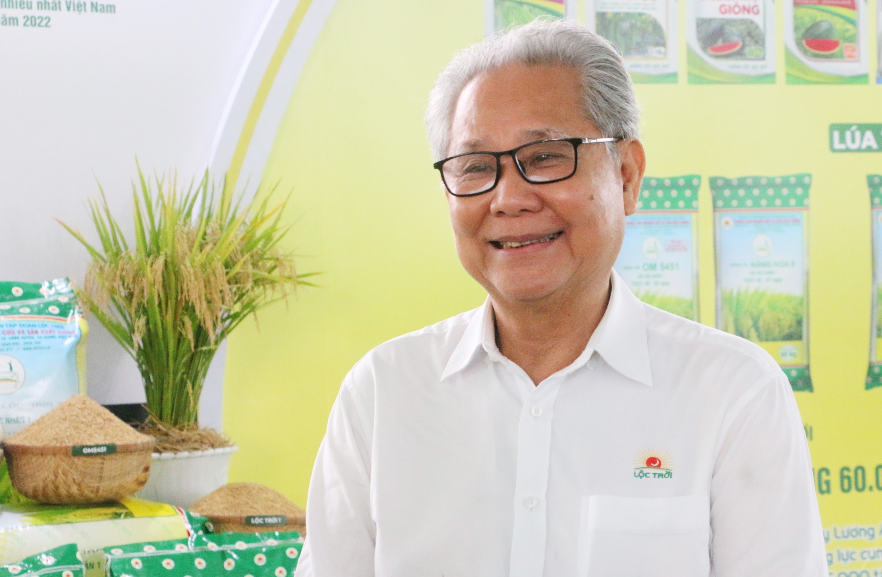 Huynh Van Thon, Héros du Travail et président du Conseil d'administration du groupe Lôc Troi. Photo: VNA