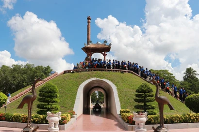 Le 9 décembre 2013, la citadelle de Quang Tri a été officiellement reconnue comme vestige national, en hommage à son importance capitale dans le parcours pénible mais héroïque de la nation vers l’indépendance et la liberté. Photo : VNA