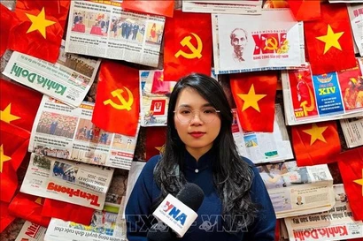 La Dre Le Thi Quynh Hoa, chercheuse postdoctorale à l’Université municipale de Hong Kong. Photo: VNA