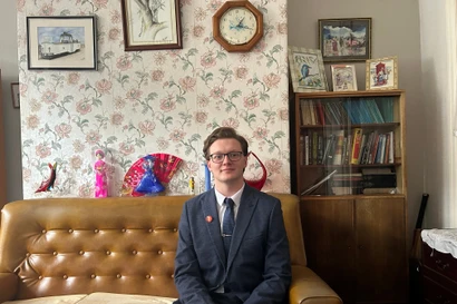 L’universitaire britannique Kyril Whittaker. Photo ; VNA