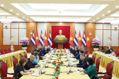 Panorama de la rencontre. Photo: VNA