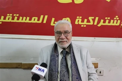 Salah Adly Abdelhafiz, secrétaire général du Parti communiste égyptien. Photo : VNA