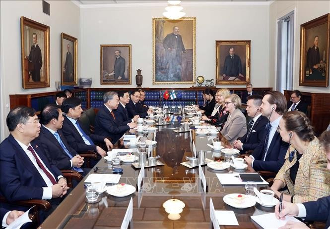 Panorama de la rencontre. Photo: VNA tbt2.jpg