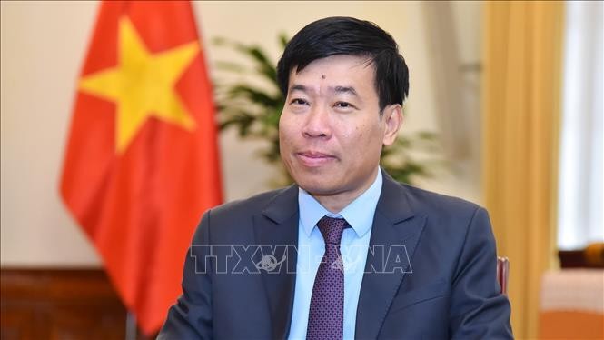 Nguyên Manh Cuong, membre du Comité central du Parti, secrétaire adjoint permanent et vice-ministre des Affaires étrangères. Photo : VNA