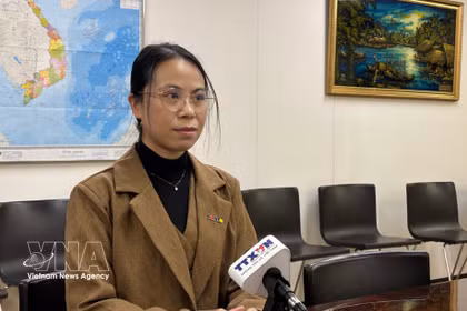 Do Thi Minh Phuong, secrétaire générale de l’Union des associations des Vietnamiens au Japon. Photo: VNA