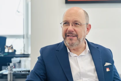 L’ambassadeur de Suisse au Vietnam, Thomas Gass. Photo: VNA