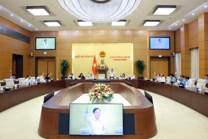 Le Comité permanent de l’Assemblée nationale a adopté une résolution relative à la création de dix quartiers dans la province de Dong Nai, tout en donnant un avis sur le projet d’établissement de la ville de Dong Nai (relevant du pouvoir central). Photo: VNA