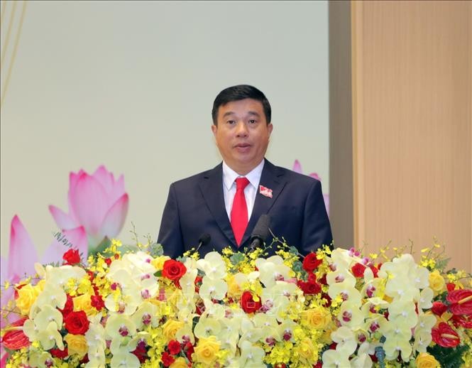 Y Thanh Ha Nie Kdam, membre du Comité central du Parti et secrétaire du Comité provincial du Parti de Lam Dong pour le mandat 2025-2030. Photo: VNA