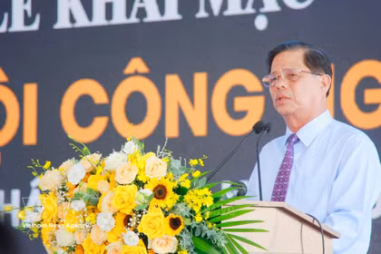 Nguyên Tân Tuân, ancien président du Comité populaire provincial de Khanh Hoa. Photo: VNA