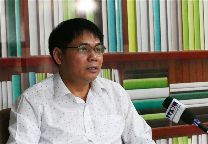 Hoàng Van Quân, vice-président de l’Association des entreprises vietnamiennes au Laos et président-directeur général de la société NNC Pharma. Photo : VNA