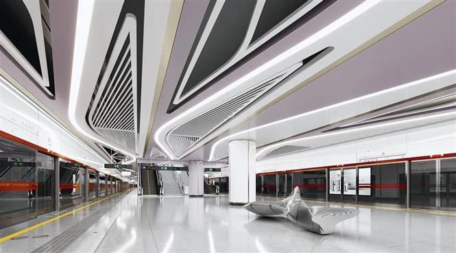 La station de Tao Dan. Photo: VNA