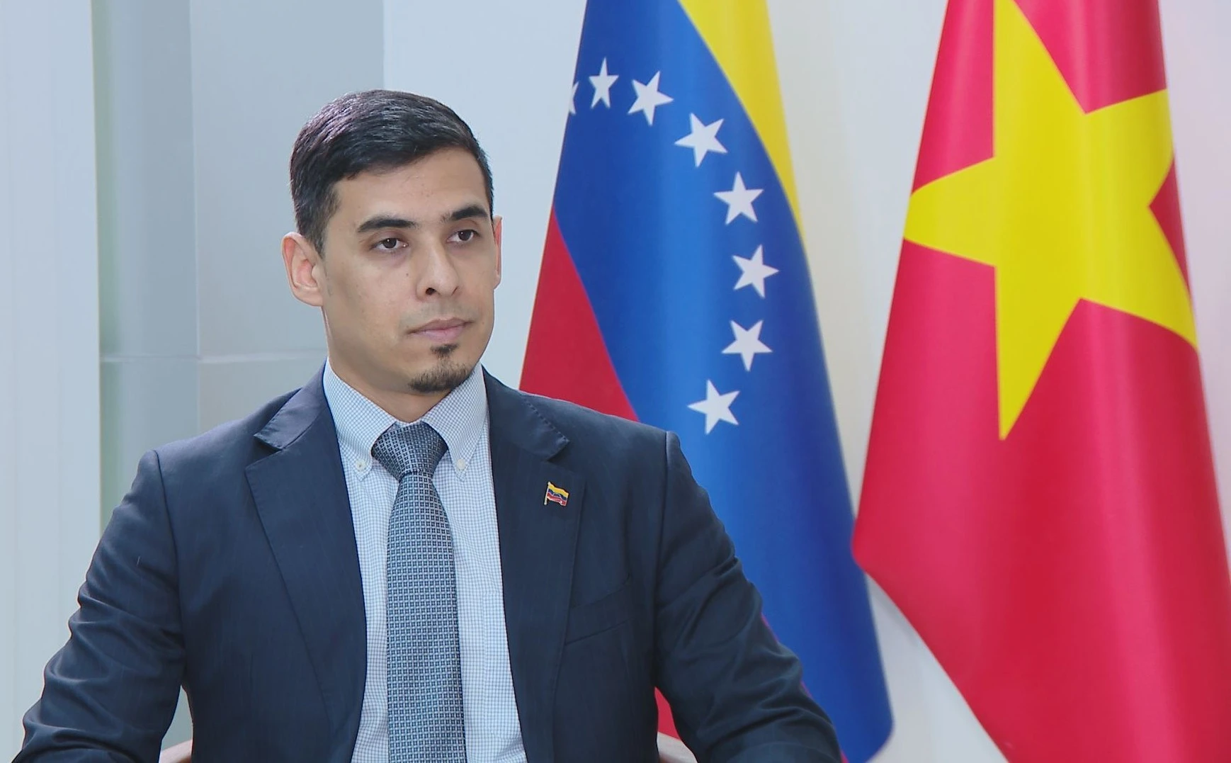 L’ambassadeur du Venezuela au Vietnam, Juan Carlos Fernández Juárez. Photo: VNA