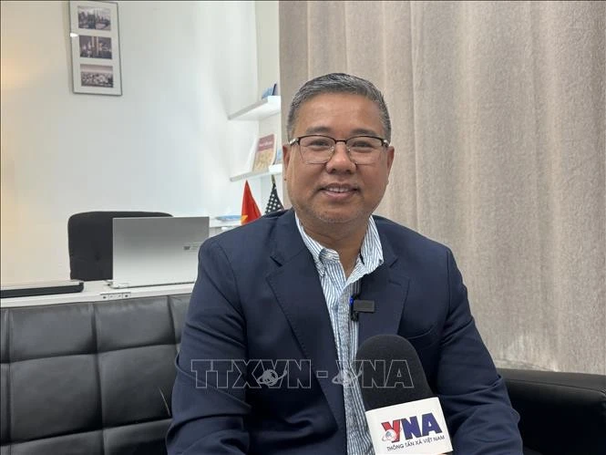Gary Thanh Nguyen, président du Club des Entrepreneurs et Patriotes de la région DMV. Photo : VNA