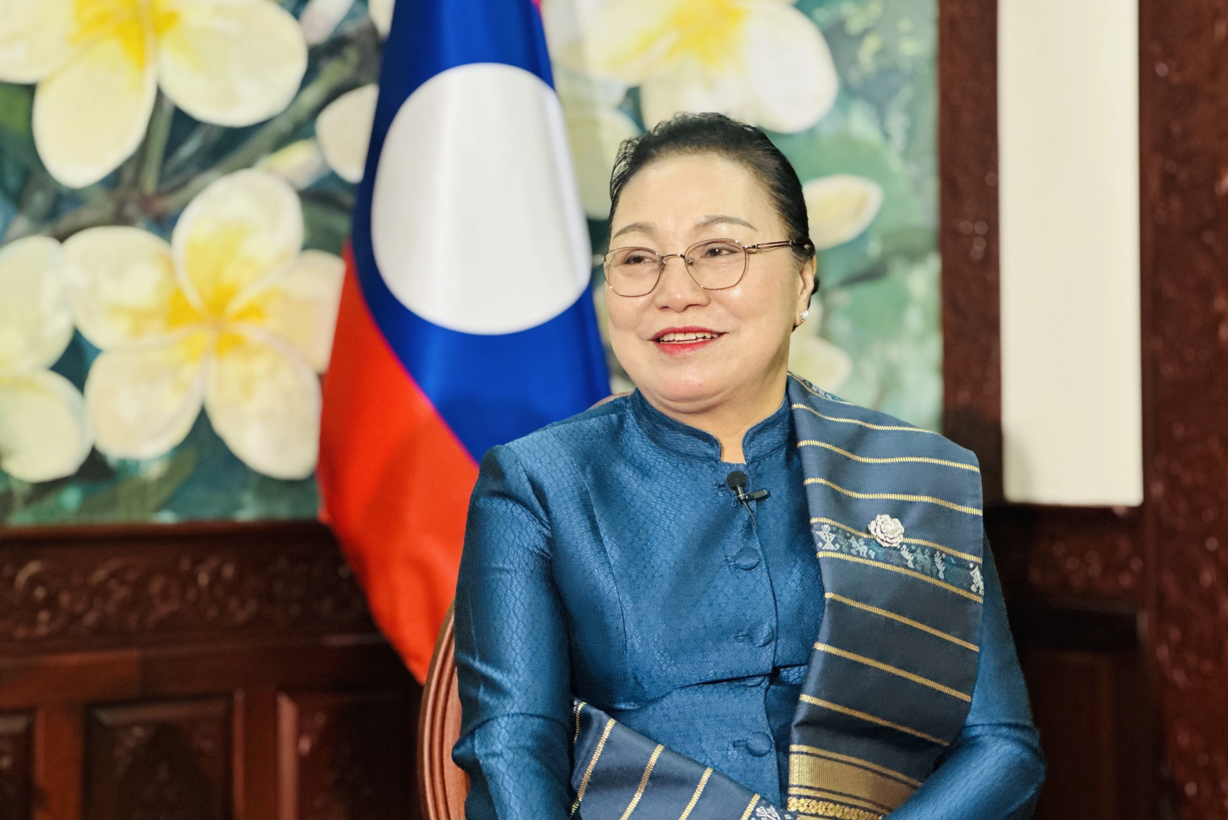 L’ambassadrice du Laos au Vietnam, Khamphao Ernthavanh. Photo: VNA