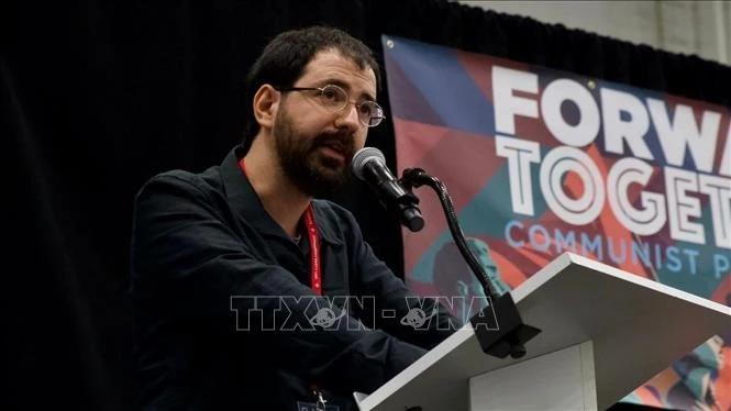 Assaf Talgam, journaliste du quotidien Zo HaDerekh du Parti communiste d’Israël.