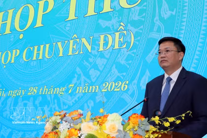 Nguyen Duc Tam est élu président du Comité populaire de la province de Quang Ngai. Photo: VNA