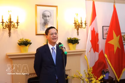 L’ambassadeur du Vietnam à Ottawa, Pham Vinh Quang. Photo: VNA