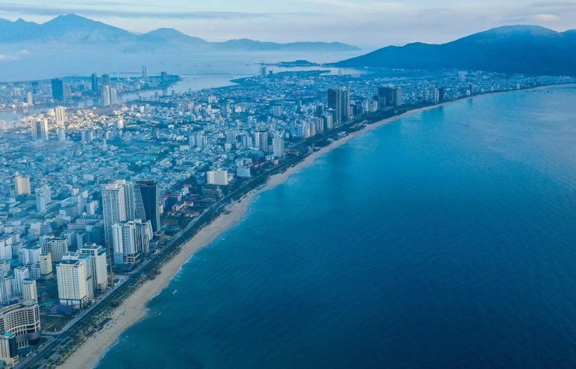 La plage de My Khe, à Da Nang. Photo: VNA