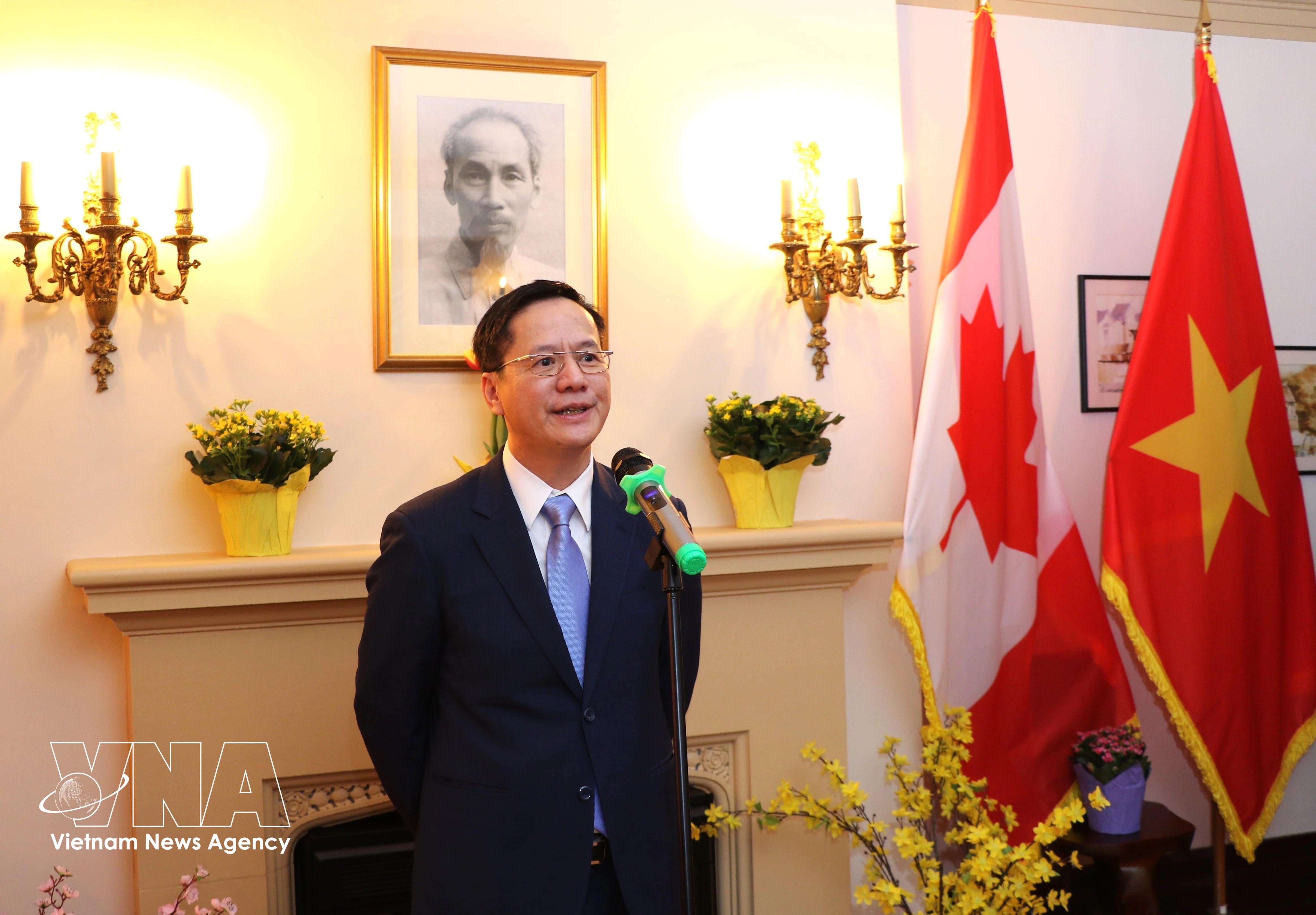L’ambassadeur du Vietnam à Ottawa, Pham Vinh Quang. Photo: VNA