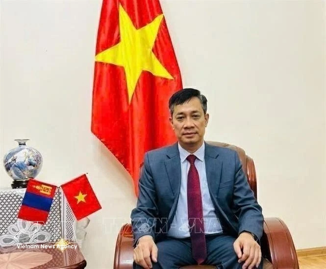 L’ambassadeur du Vietnam en Mongolie, Nguyen Tuan Thanh. Photo: VNA