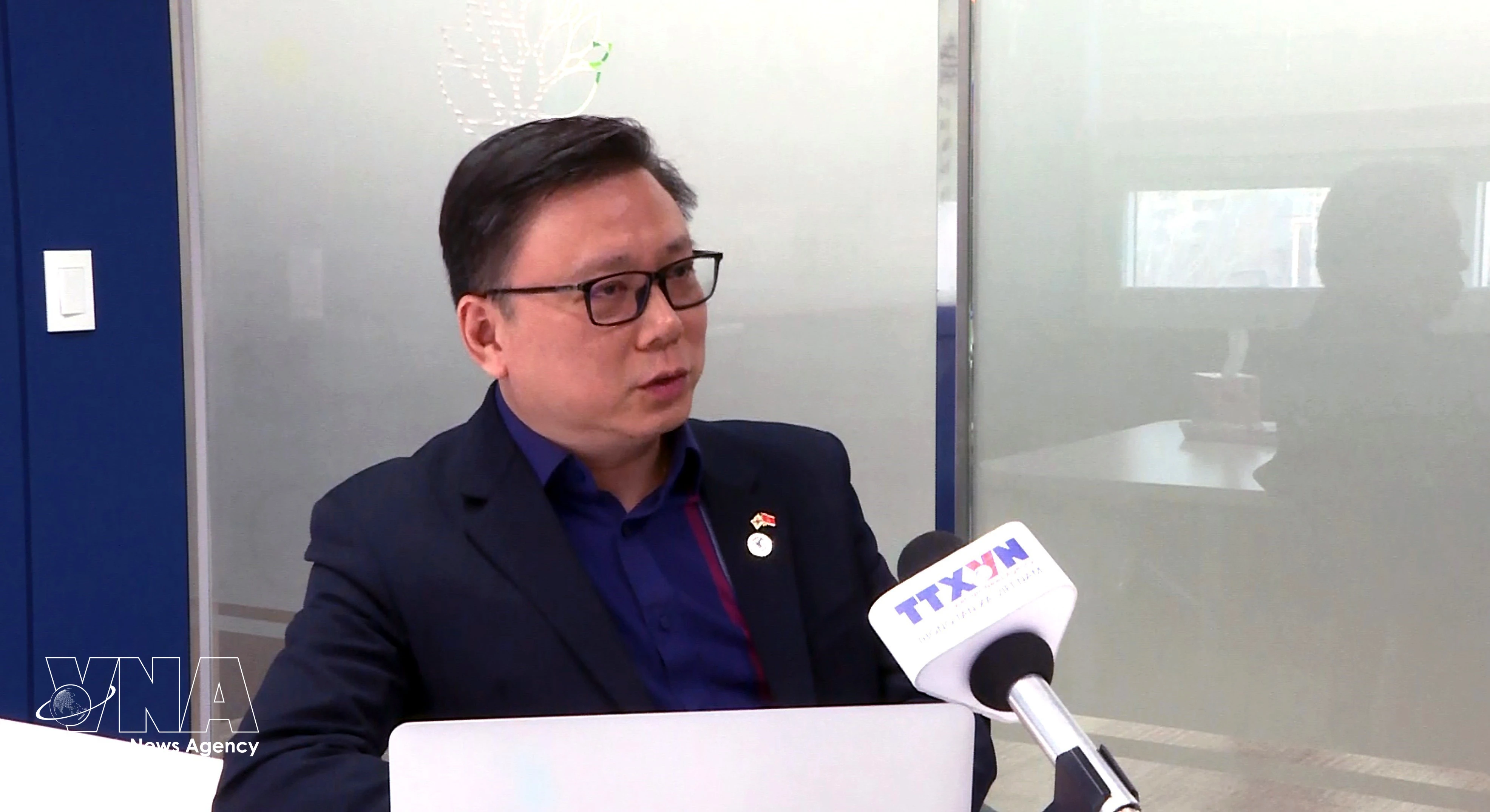 Dao Tuan Hung, président de l’Association générale des Vietnamiens en République de Corée. Photo : VNA