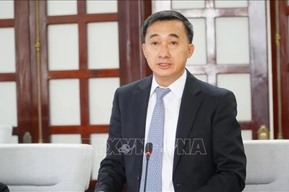 Le professeur-docteur Tran Van Thuan, vice-ministre de la Santé et chef de la Sous-commission médicale chargée du service sanitaire du 14ᵉ Congrès national du Parti. Photo d'archives: VNA