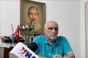 Le secrétaire général du Parti communiste argentin, Jorge Kreyness. Photo: VNA