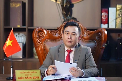 Diêp Nang Binh, chef du cabinet d’avocats Tinh Thông Luât. Photo: VNA