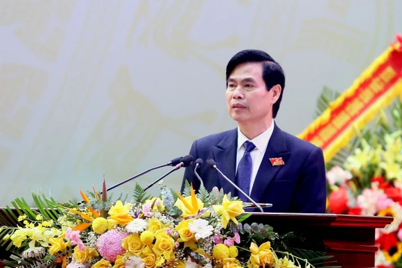 Le secrétaire du Comité provincial du Parti de Lang Son, Hoang Quoc Khanh. Photo : VNA