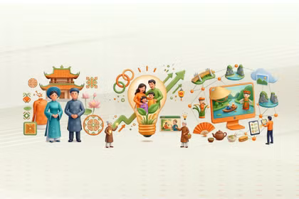 Construire et développer une culture vietnamienne avancée, imprégnée de l'identité nationale, en harmonie avec les valeurs culturelles, familiales et humaines du Vietnam